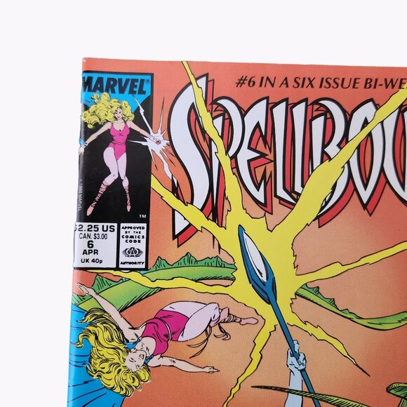 Marvel Spellbound #6 1988 Comic Book Collector Bagged Boarded - Picture 2 of 3